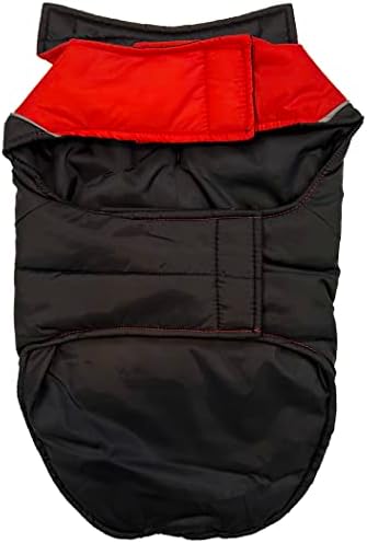 NBA Toronto Raptors Puffer Vest for Dogs & Cats, Size Medium. Warm, Cozy, and Waterproof Dog Coat, for Small and Large Dogs/Cats. Best NBA Licensed PET Warming Sports Jacket