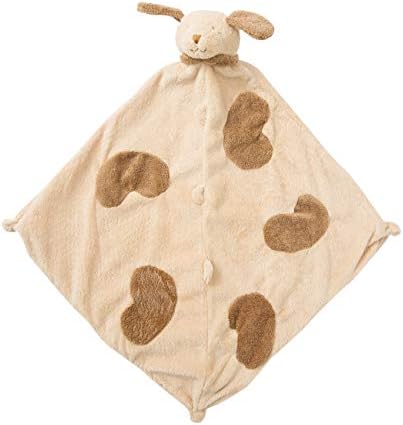 Angel Dear - Light Brown Puppy, Blankie 10.2 x 10.2 x 0.2 Inch