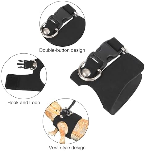Bearded Dragon Leash and Harness Set
