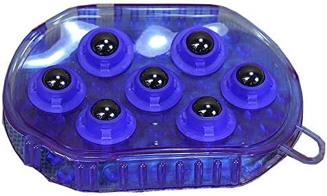 Tough-1 Rubber Jelly Massage Mitt Purple