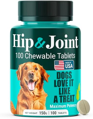 Joint Supplement for Dogs, 300mg Green-Lipped Mussels for Dog Arthritis