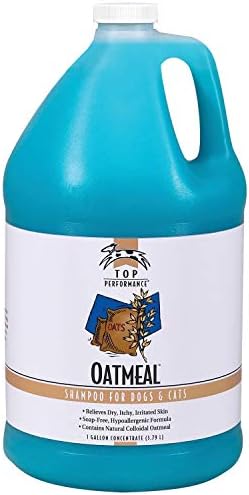 Top Performance Oatmeal Dog and Cat Shampoo, 1-Gallon