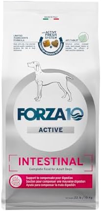 Forza10 - Intestinal Dry Dog Food for Sensitive Stomachs, 22 lb