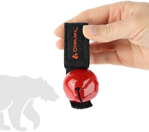 Coghlan's Magnetic Bear Bell with Silencer - Hiking Safety Gear for Wildlife Alert