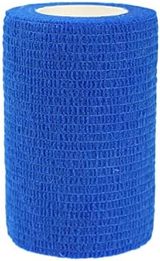 Self Adhesive Bandage Wrap Animal Cohesive Bandage Self Adherent Wrap First Aid Tape for Dogs Cats Horses Birds & Wrist Healing Ankle Sprain Swelling