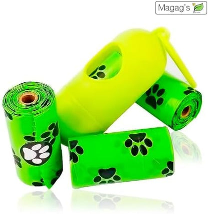 Eco-Friendly Dog Waste Solution - 240 Count Biodegradable Leakproof Dog Poop Bags with Free Dispenser & Lavender Scent