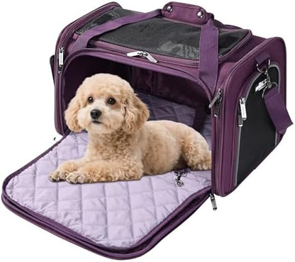 EliteField Deluxe Soft Pet Carrier for Cats and Dogs (3-Year Warranty)