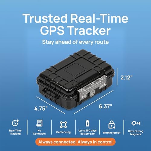 Brickhouse Security Spark Nano GPS Tracker for Vehicles, 140 Day Battery