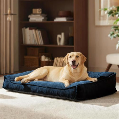 FURTIME Orthopedic Dog Bed Large Sized Dog, Extra Washable Dog Couch 38"