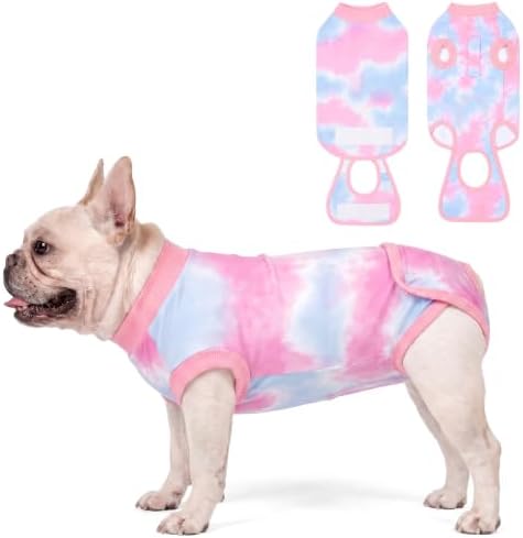 cyeollo Dog Surgery Recovery Suit, Surgical Onesie for Female & Male Dogs