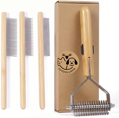 Cat Brush for Long Haired Cats - Long Hair Cat Brush & Comb Tool