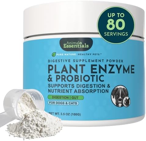Animal Essentials Plant Enzyme & Probiotics, Plant Based - 3.5 Oz