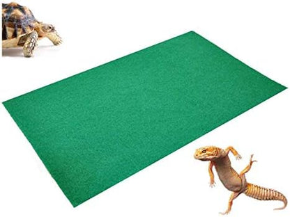Tfwadmx 47.2" X 23.6" Reptile Carpet Large Mat Substrate Liner Bedding Reptile Supplies for Terrarium Lizards Snakes Bearded Dragon Gecko Chamelon Turtles Iguana