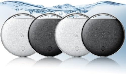 Air Tags for Android, Air Tags-4 Pack Work Compatible with Apple Find My & Google's Find Hub, Smart Tag Item Finders IP68 Waterproof Replaceable Battery for Wallet, Luggage, Backpack, Keys (2026 New)