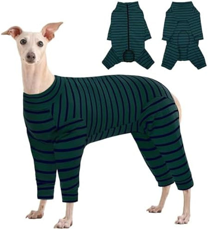 Kuoser Dog Recovery Suit, Anti-Licking Pajamas for Wounds