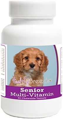 Healthy Breeds Cavapoo Senior Dog Multivitamin Tablets 60 Count