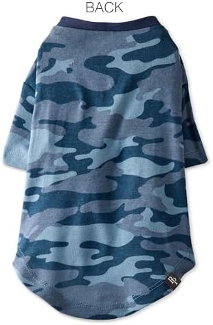 Pet Passion Toby II Dog T-Shirt, 3 Pack, Navy Camo, Medium