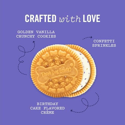 Three Dog Bakery Lick'n Crunch! Dog Treats - 13 oz