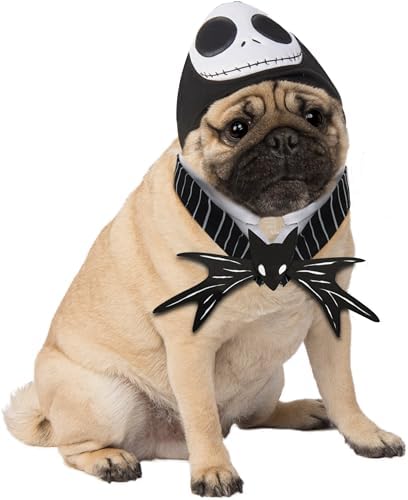 Rubie's Disney: Nightmare Before Christmas Costume Accessory For Pets, Jack Skellington, , S-M (200185_S-M)