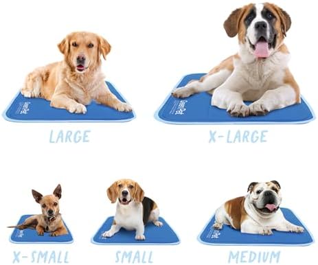 The Green Pet Shop Cool Pet Pad - Small, Disney’s Stitch - Self-Cooling, Pressure Activated Mat for Dogs & Cats from 9-20 lbs - Non-Toxic Gel, No Water Needed