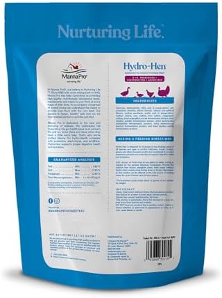 Manna Pro Hydro-Hen Poultry Electrolyte, Digestive & Probiotic, 8 oz
