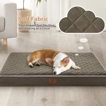 WNPETHOME Orthopedic Waterproof Large Sized Senior Dogs Bed for Comfy Sleep