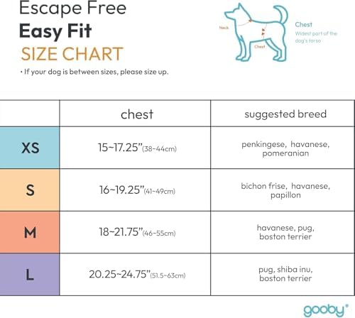 Gooby Escape Free Easy Fit Dog Harness, Step-in, Purple, Small