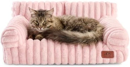 Hollypet Small Dog Large Cat Bed Puppy Couch Beds for Pets up to 25 lbs