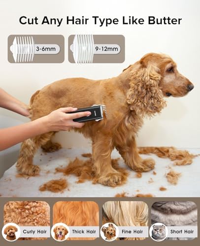 Pet Clippers for Dog Hair Grooming Low Noise Cat Shaver