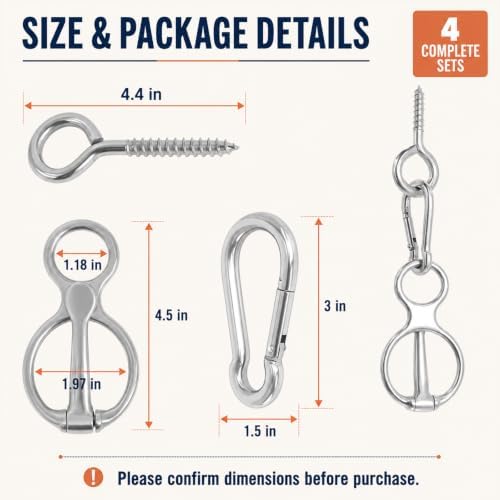 Horse Tie Ring, 304 Stainless Steel Blocker Tie Ring for Horse Supplies