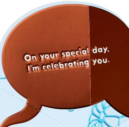 Hallmark Funny Birthday Card from Cat (This is Me Celebrating)