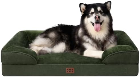 EHEYCIGA Orthopedic XXL Dog Bed, Waterproof Washable XL Big Pet Bed 48"