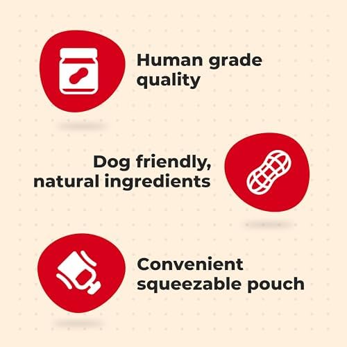 Milk-Bone Natural Peanut Butter Spread with Jif, 4 Pouches