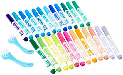 Crayola Scribble Scrubbie Pets Marker Refill & Expansion Set - 24 Washable Markers for Kids, Gifts for Girls & Boys [Amazon Exclusive]