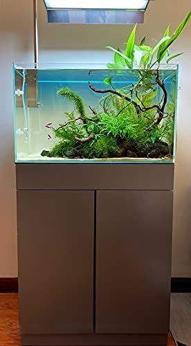 Allcolor Low Iron Glass Ultra Clear Rimless Aquarium Tank (21Gal)