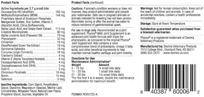 MAX Joint Supplement Small Bites for Dogs, 120 Chews