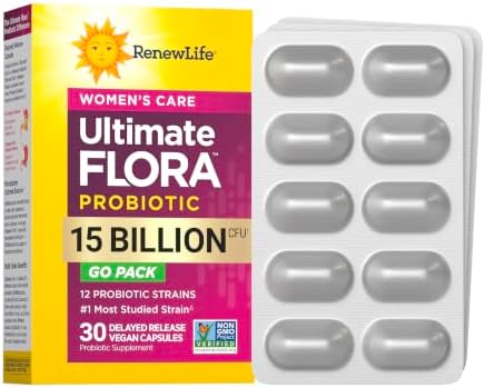 Renew Life Ultimate Flora Women's Care Probiotic 15 Billion CFU