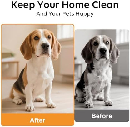 Deshedding Brush, Deshedding Dog Brush for Cats, Dogs, Rabbits, Horses, Ergonomic Pets that Relieves Pet Itchiness, Effectively Removes Undercoat & Loose Hair