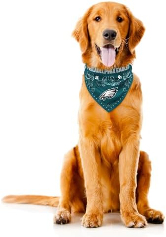 Littlearth NFL Reversible Pet Bandana - Officially Licensed Teams, Sizes XS to XL