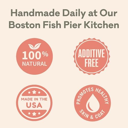 Polkadog Salmon Skin Dog Treats, Single Ingredient, Omega-3 Rich, 3oz