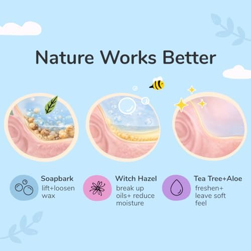 kin+kind USDA Organic Clean Ears, Dog Ear Cleaner, Leave in, No Rinse, 4 oz