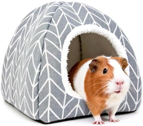 Guinea Pig Hideout Bed, Dwarf Rabbit House Cave