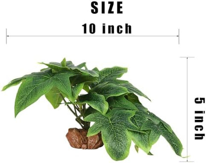 Fake Sweet Potato Vine Reptile Plants for Terrarium Tank Décor