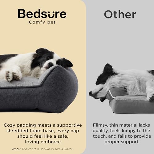 Bedsure SupportMax™ Extra Thick Orthopedic XL Dog Bed for Extra Large Dogs