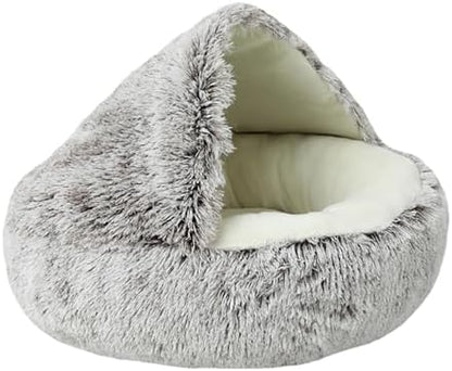 Cat Houses,Cat Beds for Indoor Cats,Cat Sleeping Bag,Small Cat Bed,Cat Condo,Cat Houses & Condos,Winter Warm Shell Semi-Closed Cat Litter Box,Pet Cat Bed,Semi-Enclosed Cat Litter Box