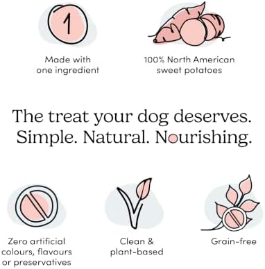 Crumps' Naturals Sweet Potato For Pets, 5.6-Ounce