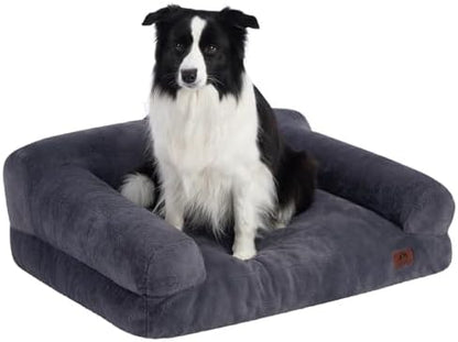 Hollypet Dog Large Cat Bed Puppy Couch Beds for Pets up to 50 lbs