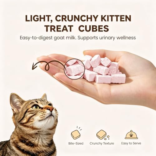 Freeze Dried Cat Treats Chicken with Goat Milk, Cranberry