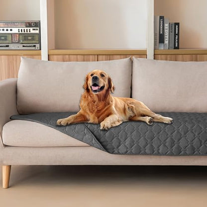 gogobunny Waterproof Blanket, Couch Covers for Dogs, Reversible Protector