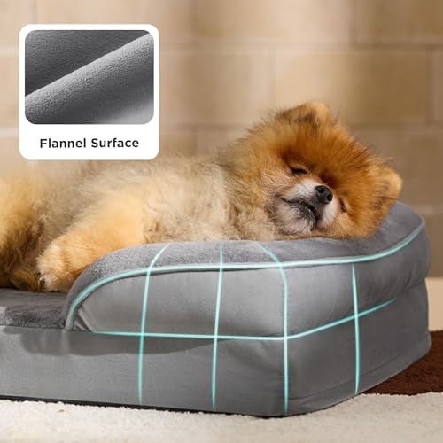Bedsure Orthopedic Dog Beds for Small Dogs with Removable Washable Cover